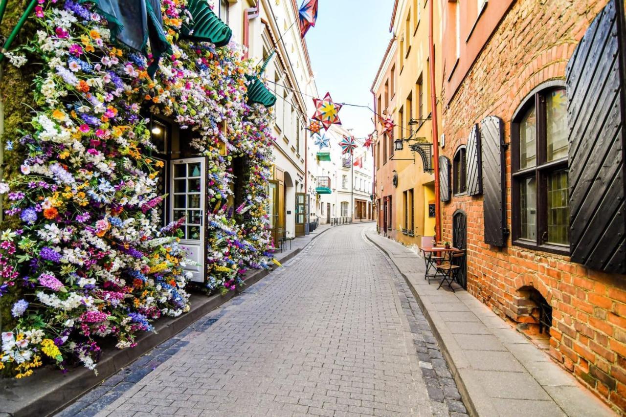 Exclusive Gaono Apartment In The Heart Of Old Town Vilnius Luaran gambar