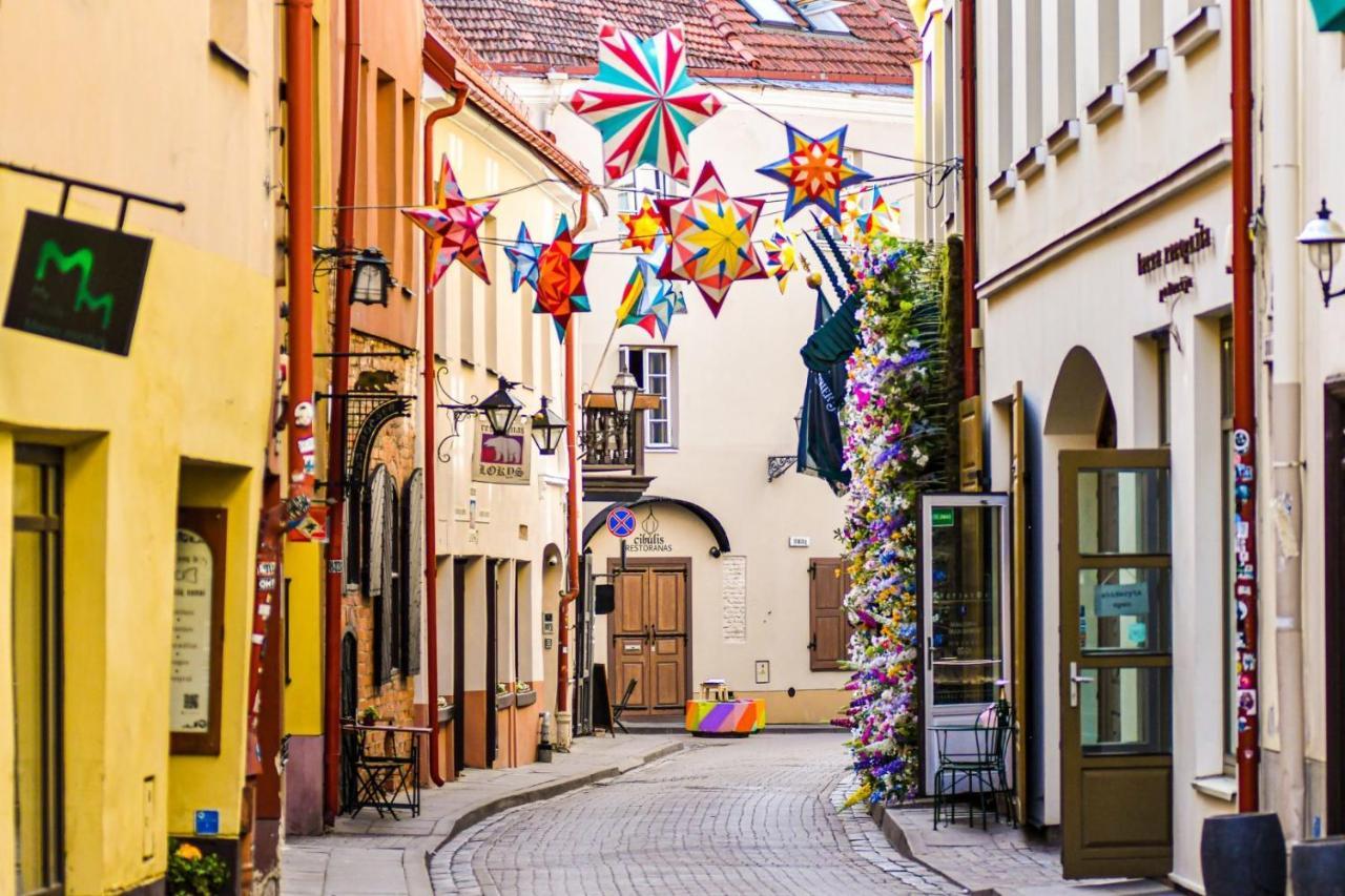 Exclusive Gaono Apartment In The Heart Of Old Town Vilnius Luaran gambar